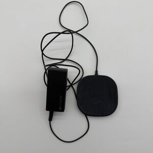 Mophie Wireless Charging Pad W/Adapter, Black, M/N: SC-WRLS-BASE ; AC 5 Feet